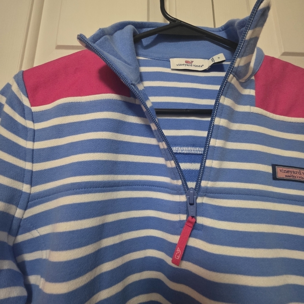 Vineyard Vines Nautical Stripe Shep Pullover Size Small - Picture 3 of 9